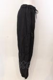 画像2: LAND by MILK BOY / NYLON LOOPY PANTS  ブラック O-25-03-08-006-PU-PA-IG-ZT317 (2)