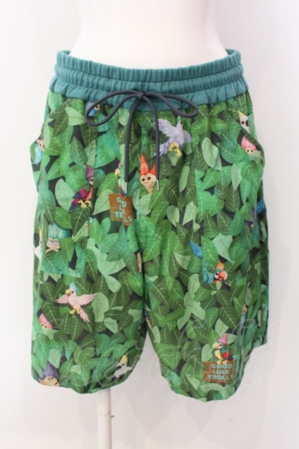 画像1: MILKBOY / TROLLS FOREST SHORTS パンツ  グリーン O-25-03-08-007-MB-PA-IG-ZT009 (1)