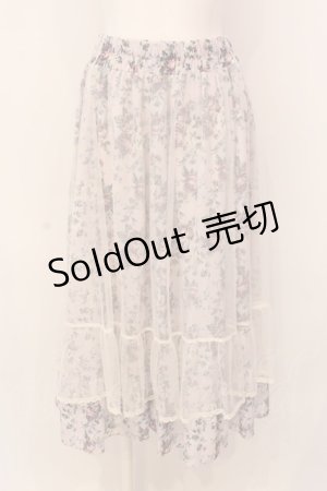 画像: axes femme / マルチWAYレース花柄スカート F ピンク O-25-03-08-069-AX-SK-OW-OS