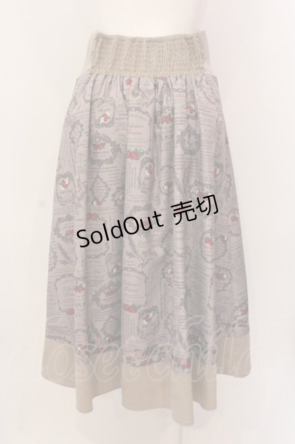 画像3: axes femme POETIQUE / ストロベリーラベルタックスカート M ブラウン O-25-03-08-070-AX-SK-OW-OS (3)