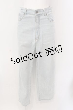 画像: Fi.n.t / 【サイズ展開】ハイウエストストレートデニムパンツ 2 ライトインディゴ O-25-03-08-081-CA-PA-IG-ZT140