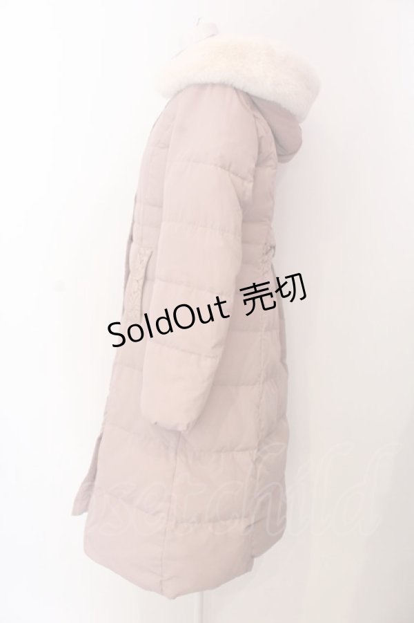 画像3: axes femme / フード付きダウンコート M ピンク O-25-03-08-010-AX-CO-OW-OS (3)