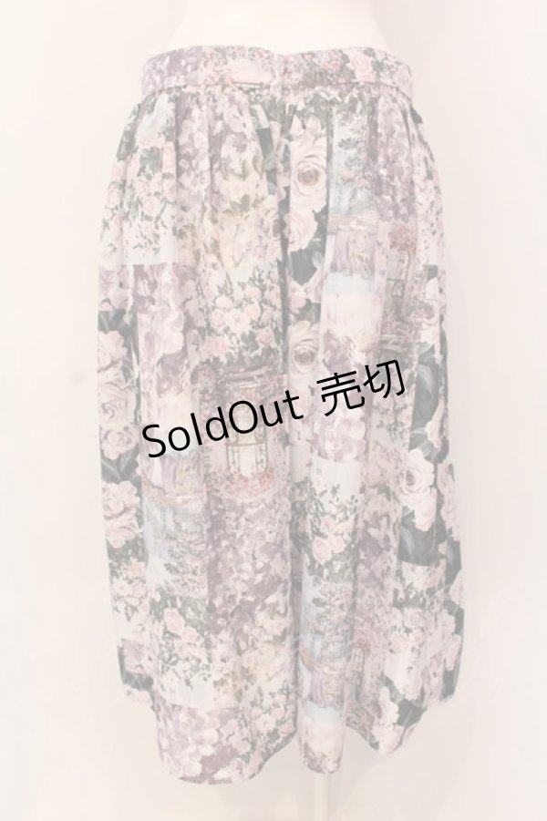 画像4: axes femme / パンテュールスカート F ラベンダー系 O-25-03-08-019-AX-SK-OW-OS (4)