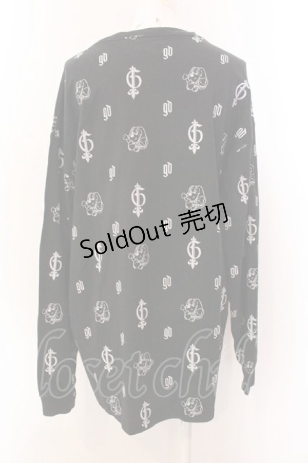 画像3: GALFY / ガルフィー長袖Tシャツ 中型犬（L） ブラック O-25-03-08-024-PU-TO-OW-ZT361 (3)