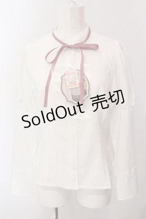 画像: Kurumi Collaboration / KRデシンジゴスリブラウス M シロ O-25-03-10-024-LO-BL-OW-OS