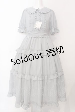 画像: axes femme kawaii / ロマンティックフリルワンピース M ミント O-25-03-10-007-AX-OP-OW-OS