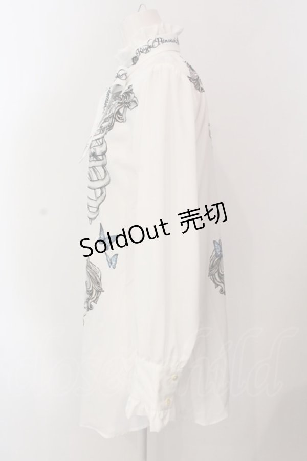 画像3: Royal Princess Alice / Witches' Familiar 粟木こぼねコラボ ブラウス  シロ O-25-03-10-021-LO-BL-OW-OS (3)