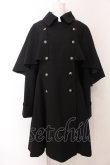 画像1: ATELIER BOZ / アテュートミニコート  ブラック O-25-03-12-039-EL-CO-OW-OS (1)