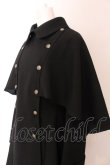 画像2: ATELIER BOZ / アテュートミニコート  ブラック O-25-03-12-039-EL-CO-OW-OS (2)