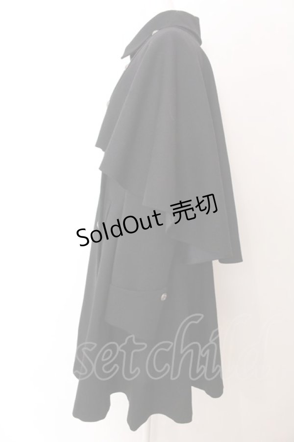 画像3: ATELIER BOZ / アテュートミニコート  ブラック O-25-03-12-039-EL-CO-OW-OS (3)