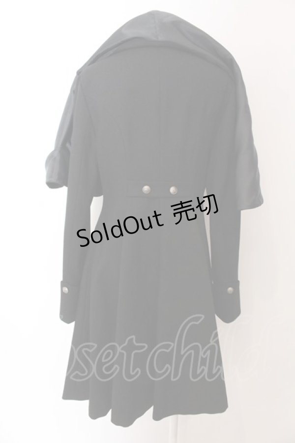 画像7: ATELIER BOZ / アテュートミニコート  ブラック O-25-03-12-039-EL-CO-OW-OS (7)