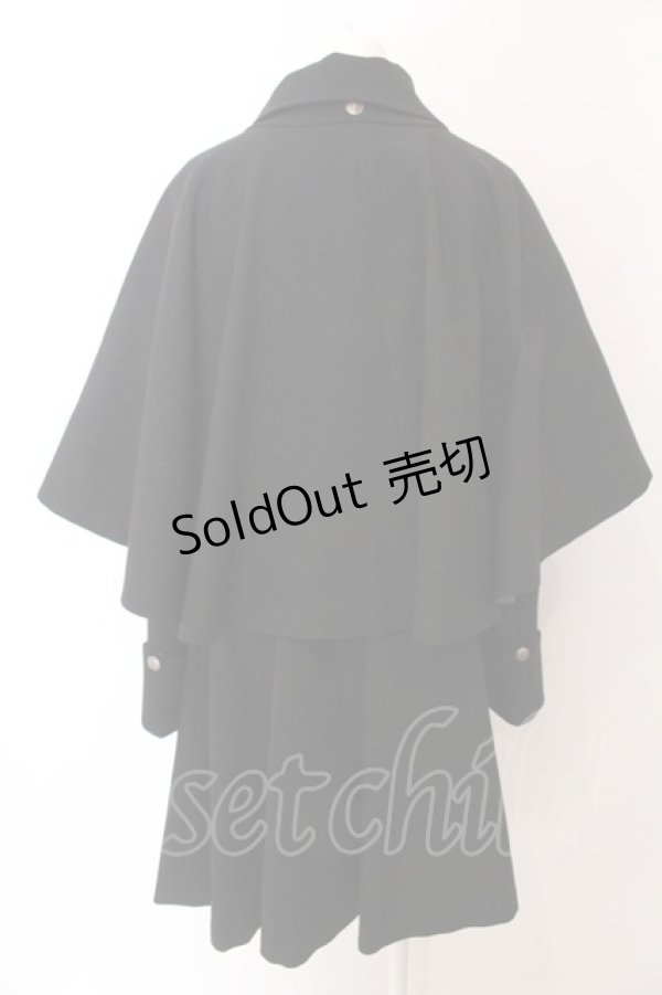 画像8: ATELIER BOZ / アテュートミニコート  ブラック O-25-03-12-039-EL-CO-OW-OS (8)