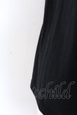 画像3: axes femme / ローズレーススリーブAラインTシャツ M クロ O-25-03-12-050-AX-TO-IG-OS (3)