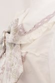 画像2: LIZ LISA / ハートレース襟ブラウス  シロ×ピンク O-25-03-12-057-LO-BL-IG-OS (2)