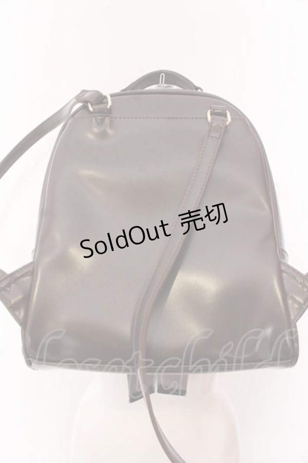 画像4: axes femme POETIQUE / レースアップミニリュック  ブラウン O-25-03-12-066-AX-BG-OW-OS (4)