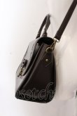 画像4: axes femme POETIQUE / クラシカル型押しバッグ  ブラウン O-25-03-12-067-AX-BG-OW-OS (4)