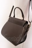 画像5: axes femme POETIQUE / クラシカル型押しバッグ  ブラウン O-25-03-12-067-AX-BG-OW-OS (5)