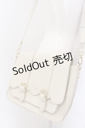 画像: m petit by misako / スカラップショルダーバッグ  アイボリー O-25-03-12-070-LO-BG-OW-OS