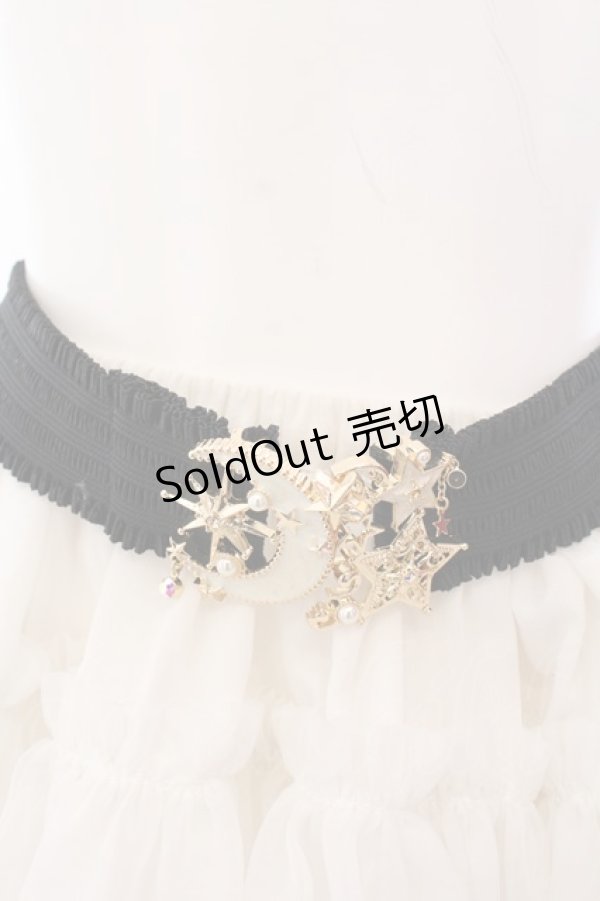 画像1: axes femme / スターライトモチーフベルト  ゴールド O-25-03-12-074-AX-ZA-OW-OS (1)