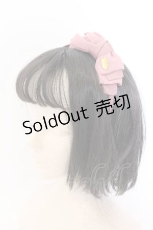 画像: Leur Getter / リボンカチューシャ  ピンク O-25-03-12-075-LU-AC-OW-OS