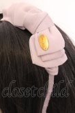 画像2: Leur Getter / リボンカチューシャ  ライラック O-25-03-12-076-LU-AC-OW-OS (2)