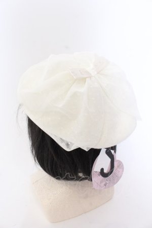 画像: m petit by misako / NINA' Sコラボ リボンベレー 57.5ｃｍ キナリ O-25-03-12-081-LO-AC-OW-OS