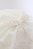 画像2: m petit by misako / NINA' Sコラボ リボンベレー 57.5ｃｍ キナリ O-25-03-12-081-LO-AC-OW-OS (2)