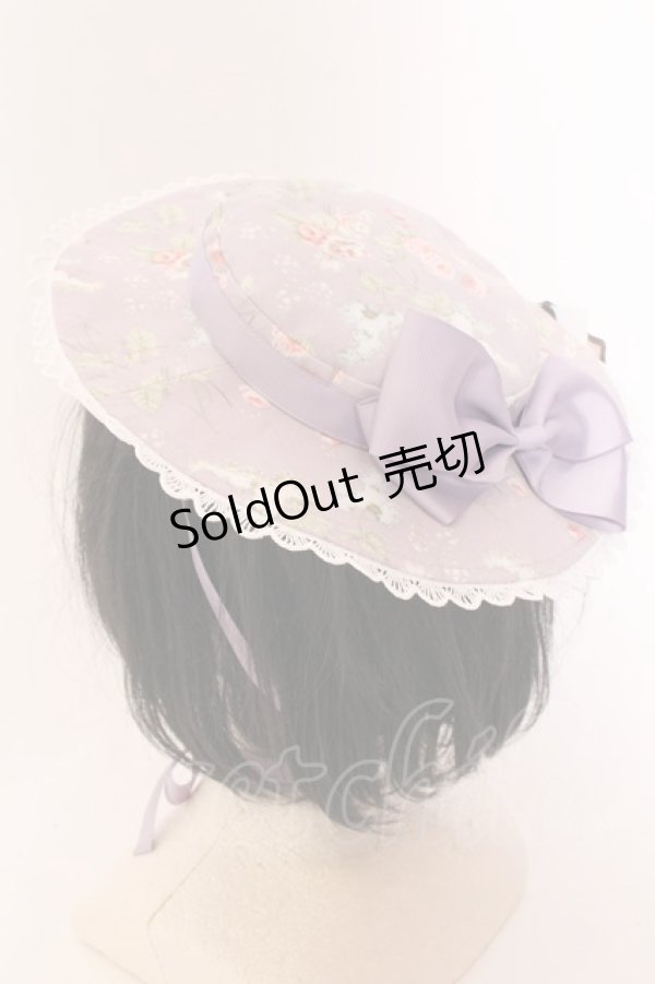 画像2: Kurumi Collaboration / KRMヘッドドレス  ラベンダー O-25-05-29-1017-LO-AC-OW-ZT-K007 (2)