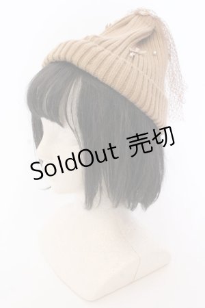 画像: axes femme / チュール×リボンワッチ 56-58cm キャメル O-25-05-27-1005-AX-AC-IG-ZT432