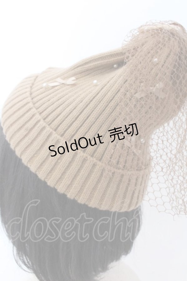 画像2: axes femme / チュール×リボンワッチ 56-58cm キャメル O-25-05-27-1005-AX-AC-IG-ZT432 (2)