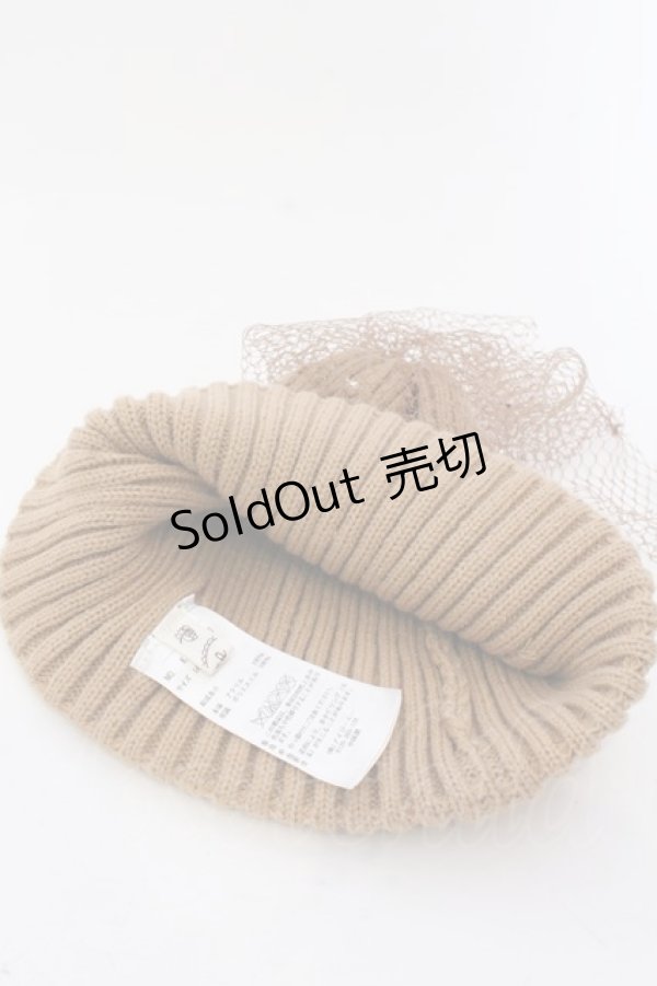 画像3: axes femme / チュール×リボンワッチ 56-58cm キャメル O-25-05-27-1005-AX-AC-IG-ZT432 (3)