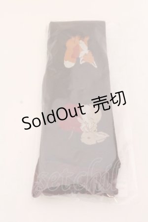 画像: axes femme kawaii / 森のケーキ屋さんオーバーニー  ブラウン O-25-03-12-094-AX-ZA-IG-OS