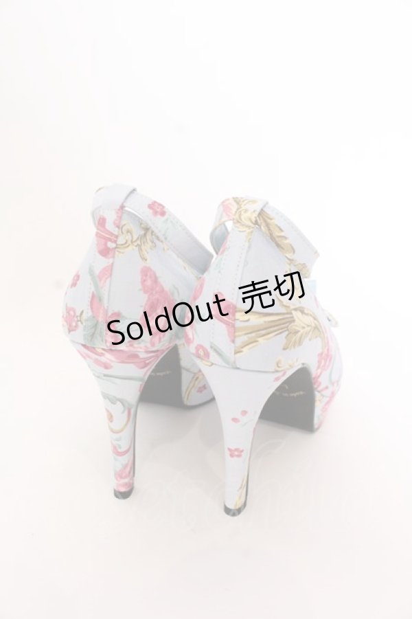 画像6: 【SALE】JESUS DIAMANTE / ロココLadyワンリボンパンプス L サックス O-25-03-12-103-JE-SH-OW-ZT087 (6)