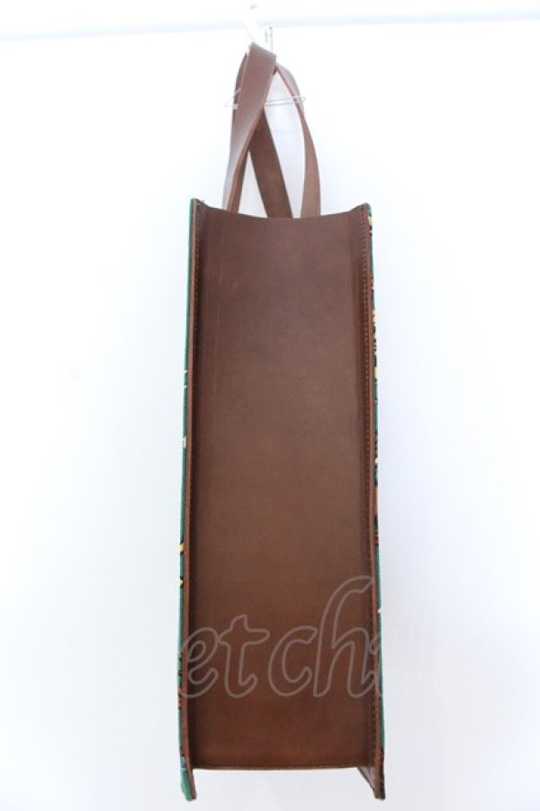 画像4: Jane Marple / Joyful crest EMBバッグ  グリーン O-25-03-13-1002-JM-BG-IG-ZT-K013 (4)