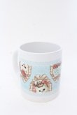 画像1: Enchantlic Enchantilly / Happyマグカップセット クイーンキャット柄マグカップ  サックス×シロ O-25-03-13-1047-LO-ZA-IG-ZT-F001 (1)