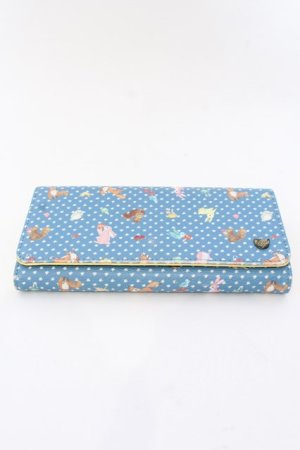 画像: Franche Lippee / アニマル長財布  アオ O-25-03-13-1058-LO-ZA-YM-ZT-K016