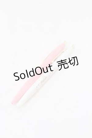 画像: MILK / ボールペン  ピンク×シロ O-25-03-13-1059-ML-ZA-IG-OS