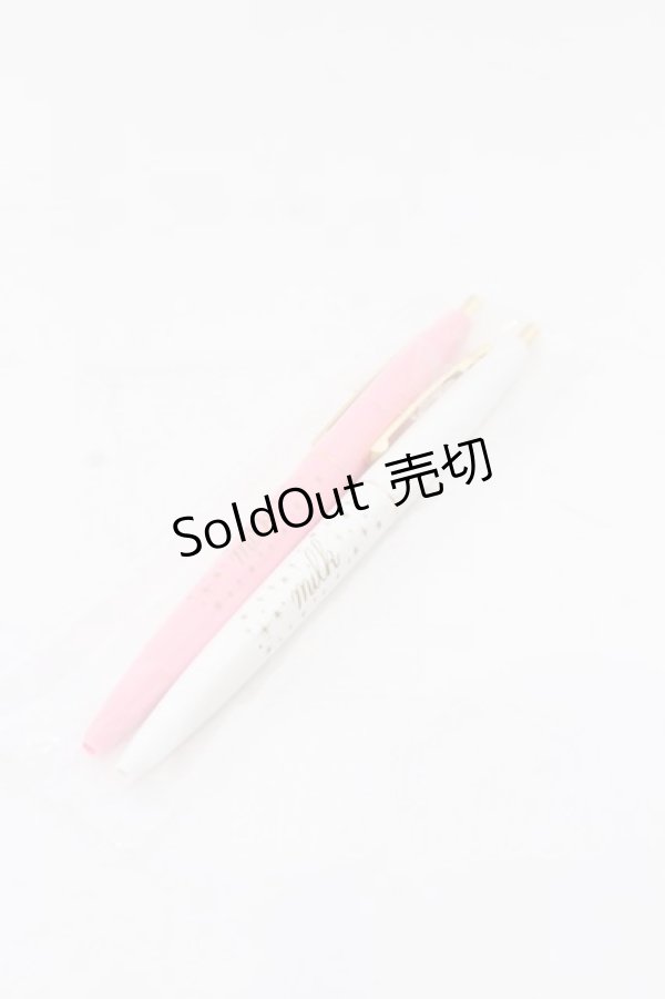 画像1: MILK / ボールペン  ピンク×シロ O-25-03-13-1059-ML-ZA-IG-OS (1)