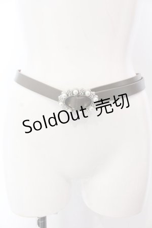 画像: axes femme / 牛革細ベルト  ブラウン O-25-03-13-1015-AX-ZA-OW-OS