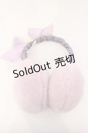 画像: MILK / マカロンイヤーマフ  ラベンダー O-25-03-13-1019-ML-AC-OW-OS