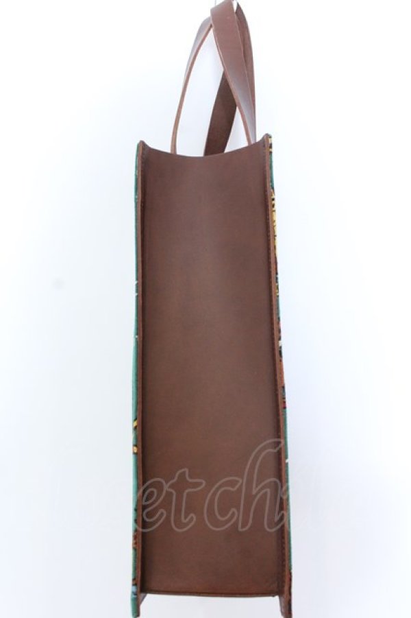 画像3: Jane Marple / Joyful crest EMBバッグ  グリーン O-25-03-13-1002-JM-BG-IG-ZT-K013 (3)