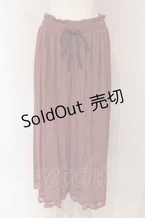 画像: axes femme / 選べる着丈楊柳ワイドパンツ M ピンク O-25-03-13-003-AX-PA-OW-OS