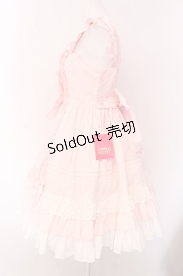 画像4: Angelic Pretty / Sweetフリルジャンパースカート  ピンク O-25-03-17-003-AP-OP-IG-OS (4)