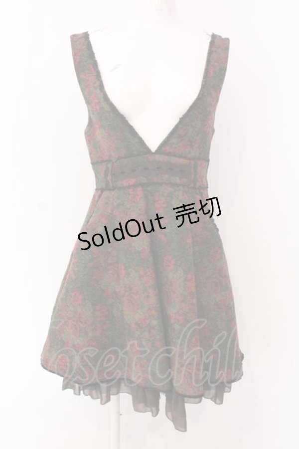 画像1: axes femme / ゴブランジャンドレ  グリーンベース O-25-03-17-058-AX-OP-IG-OS (1)