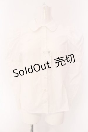 画像: Fickle Bebe / 丸襟レイヤーブラウス  シロ O-25-03-17-059-0-JA-IG-OS