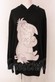 画像1: KINGLYMASK / くまのプーさん COLLECTIONパーカー F ブラック O-25-03-17-100-PU-TO-YM-OS (1)