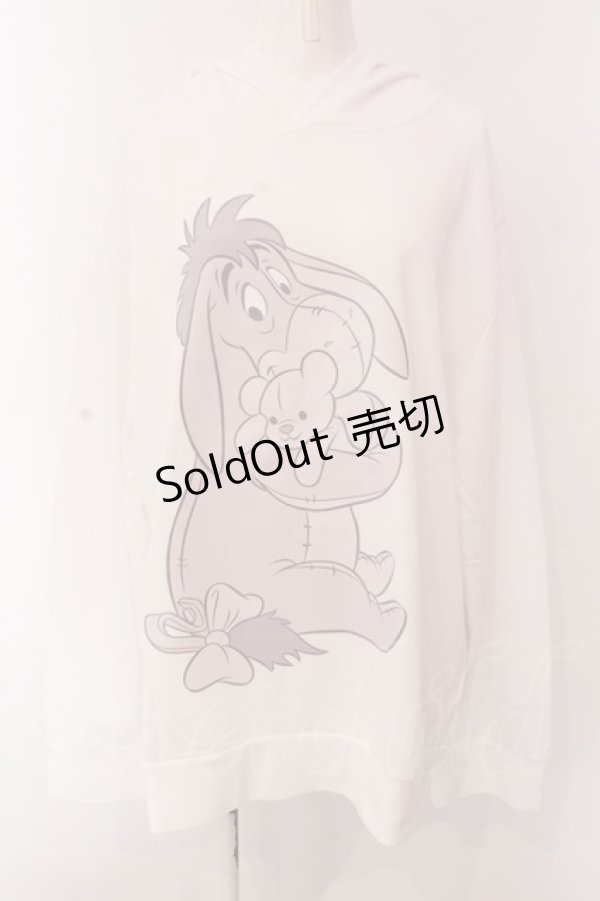 画像1: KINGLYMASK / くまのプーさん COLLECTIONパーカー F ホワイト O-25-03-17-102-PU-TO-YM-ZI (1)