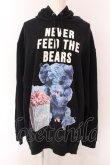 画像1: MILKBOY / NEVER FEED BEAR HOODY  ブラック O-25-03-17-103-MB-TO-YM-OS (1)