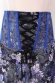 画像2: Qutie Frash / リボン袴コルセット  ブルー O-25-03-17-010-QU-SK-IG-OS (2)
