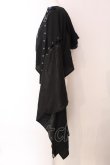 画像3: Qutie Frash / 和柄ショートカーデ  ブラック×ブルー O-25-03-17-016-QU-TO-OW-OS (3)